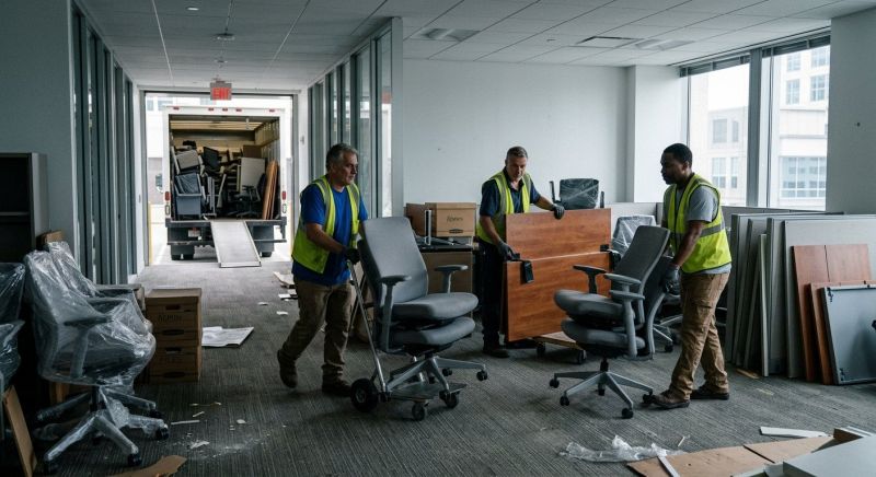 Office Furniture Removal in Madison, WI