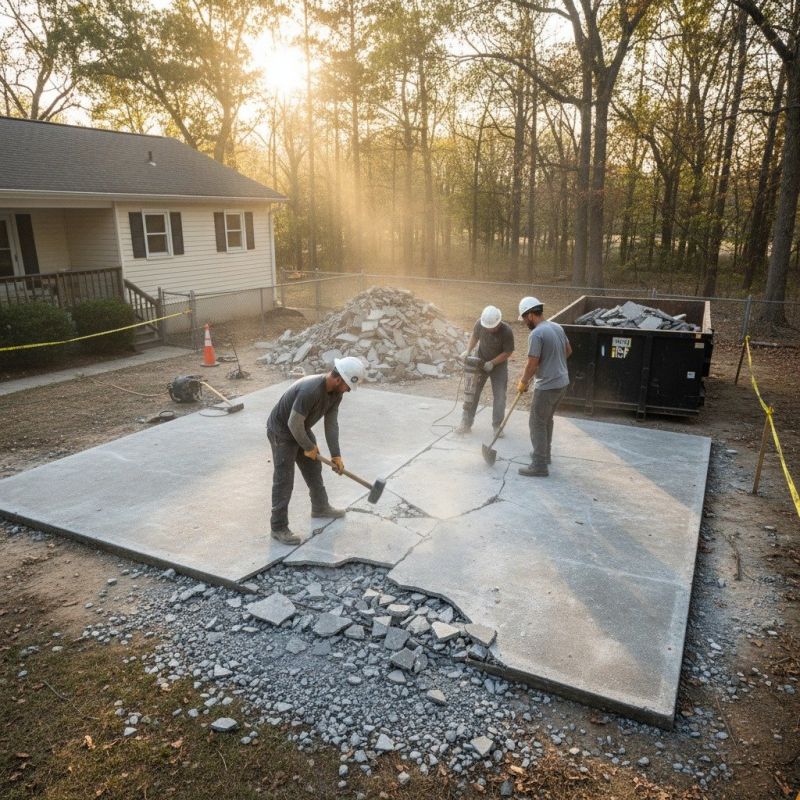 Patio Demolition Service in Sacramento, CA