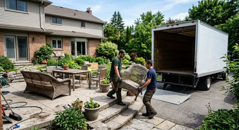Patio Furniture Removal in Sacramento, CA