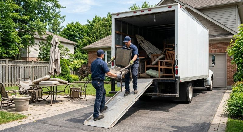 Patio Furniture Removal in Roseville, CA