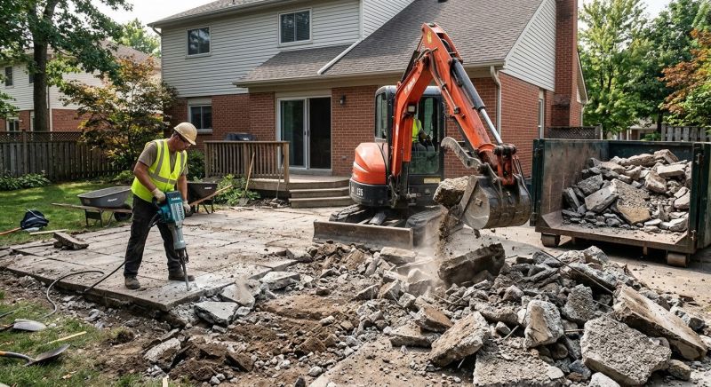 Patio Removal in Sacramento, CA