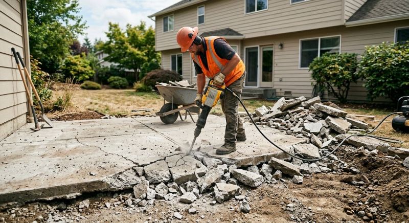 Patio Removal in Bergen County, NJ