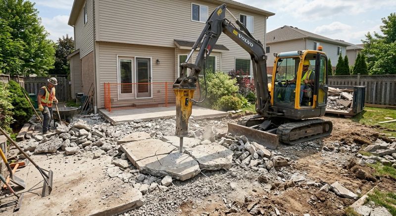 Patio Removal in Bergen County, NJ