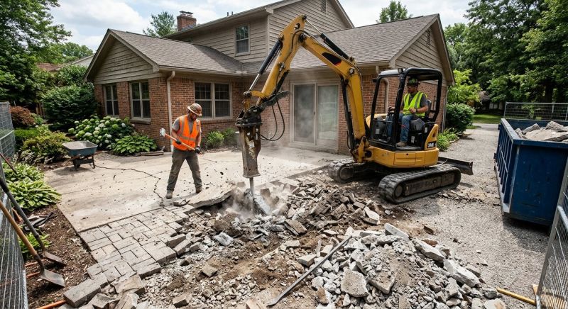 Pavement Demolition in Sacramento, CA