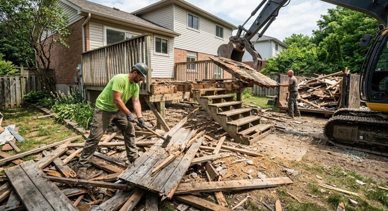 Pool Deck Demolition in Sacramento, CA