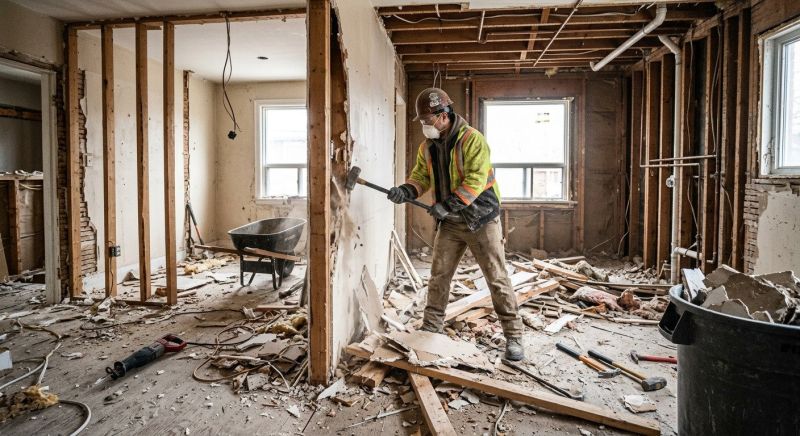 Room Demolition in Bergen County, NJ
