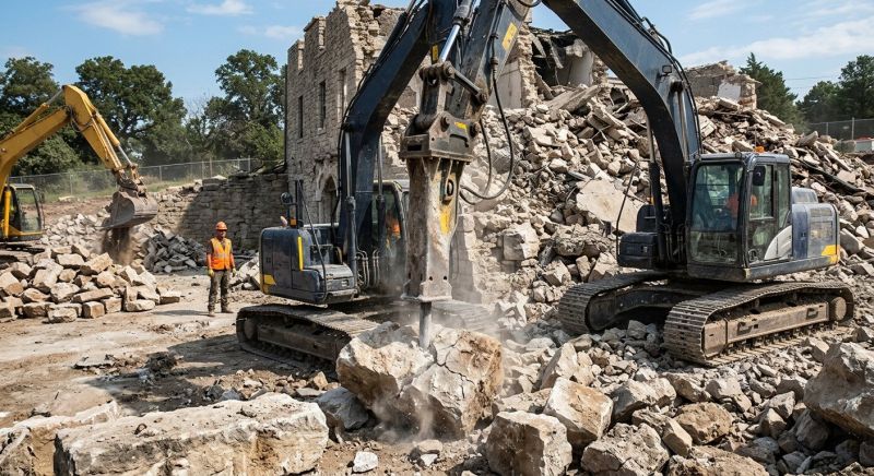 Stone Demolition in Sacramento, CA