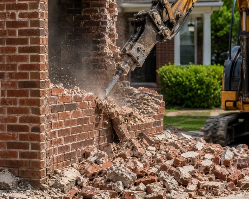 Stone Demolition in Sacramento, CA