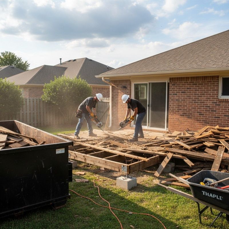 Terrace Demolition in Sacramento, CA